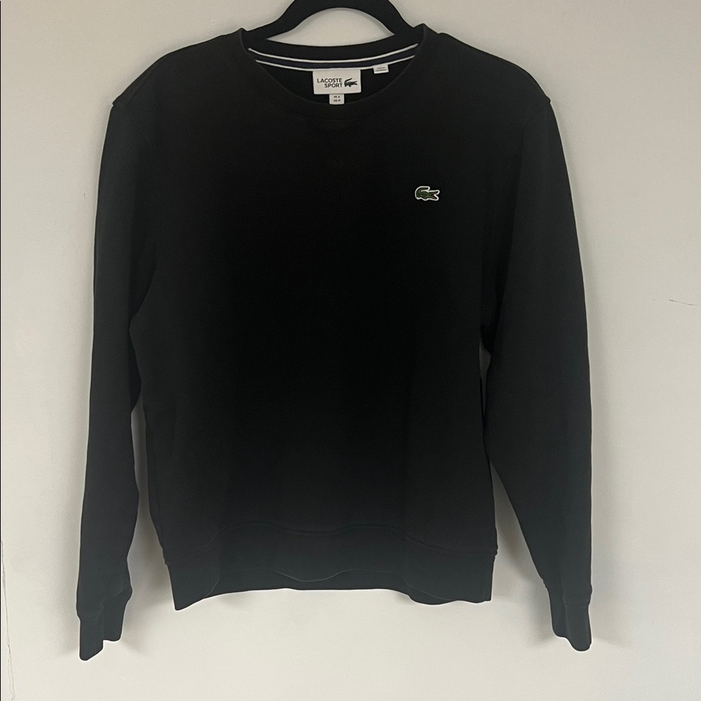 Lacoste Men's Black Sweater MEDIUM